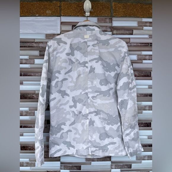 Gstar Ospak Deconstructed Splatter Overshirt small - Picture 14 of 16